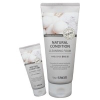The Saem Natural Condition Scrub Foam [Deep pore cleansing] Пенка-скраб для лица