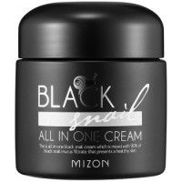 MIZON Black SNAIL ALL ONE CREAM Крем многофункциональный с экстрактом черной улитки