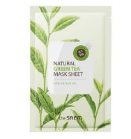 The Saem Natural Green Tea Mask Sheet Маска тканевая для лица с экстрактом зеленого чая