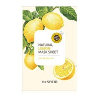 The Saem Natural Lemon Mask Sheet Маска тканевая для лица с экстрактом лимона