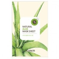 The Saem Natural Aloe Mask Sheet Маска тканевая для лица с экстрактом алое вера