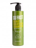 Secret Key So Fast Scalp Solution Shampoo Шампунь укрепляющий с экстрактом зеленого чая 500 мл