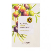 The Saem Natural Olive Mask Sheet Маска тканевая для лица с экстрактом оливы