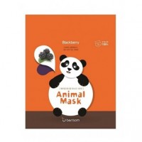 BERRISOM Animal Mask Series - Panda Маска тканевая экстрактом ежевики