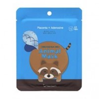 BERRISOM Animal Mask Series - Raccoon Маска тканевая с экстрактом плаценты